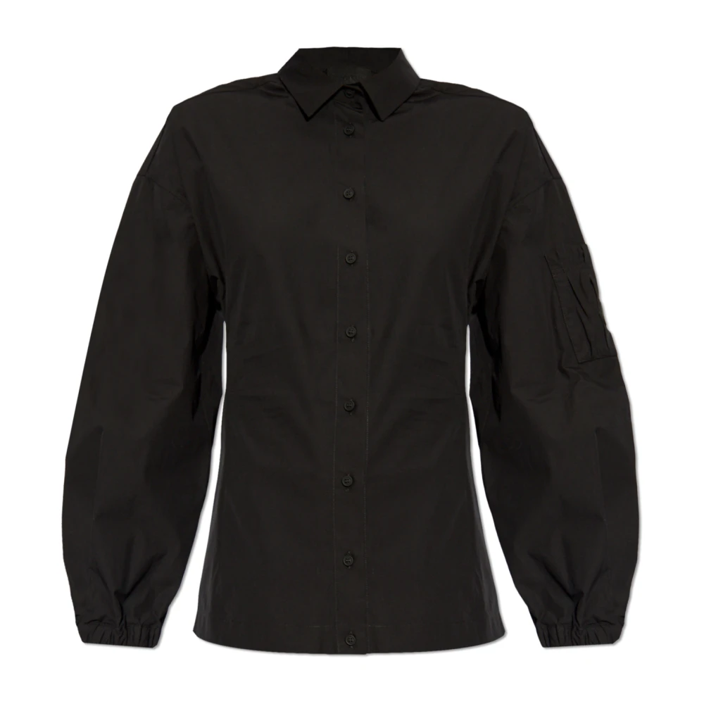 Moncler Shirt met zak Black Dames