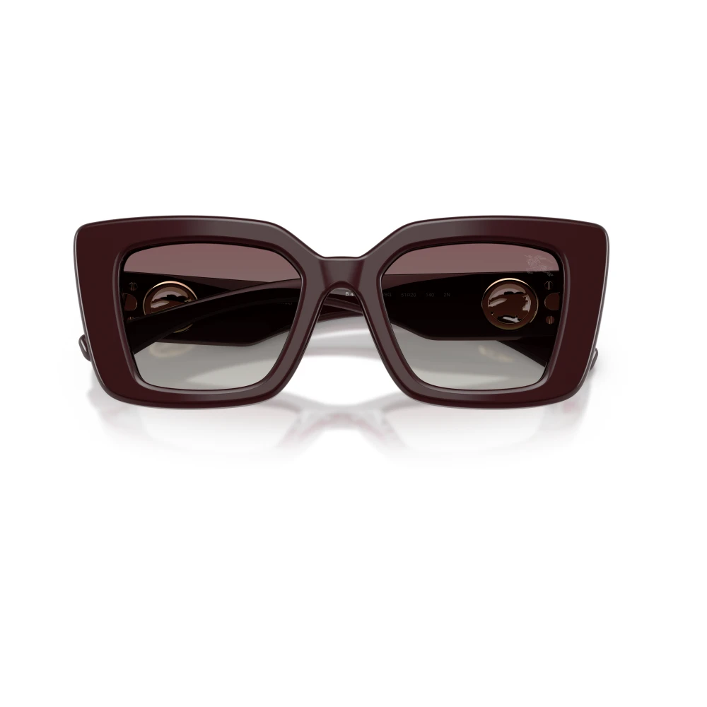 Burberry Women's Red Sunglasses, 51 Mm, Be4476 Cat Eye Sunglasses