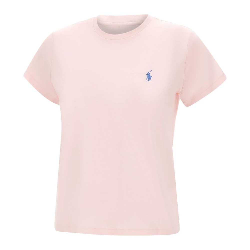Polo Ralph Lauren Pink T-Shirts, Female, Xs, T-Shirts And Polos