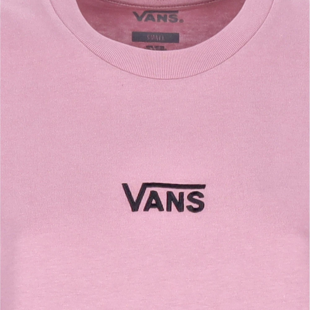 Vans Korte Mouw Lila Tee Jurk Pink Dames