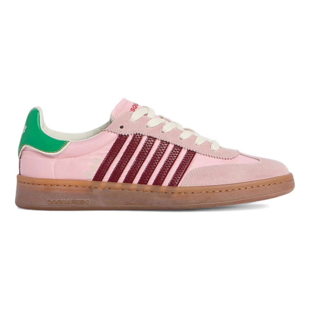 Dsquared2 Sneakers met veters Heren Schoenen Roze