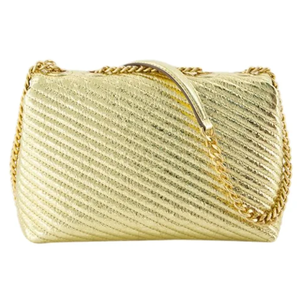 TORY BURCH Leather shoulder-bags Yellow Dames