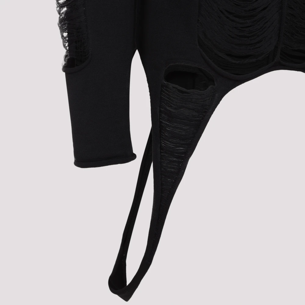 Rick Owens Top met Lange Mouwen Black Heren