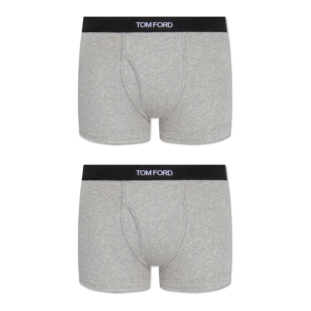 Tom Ford Uomo Grigio Mutande, Xl, New,