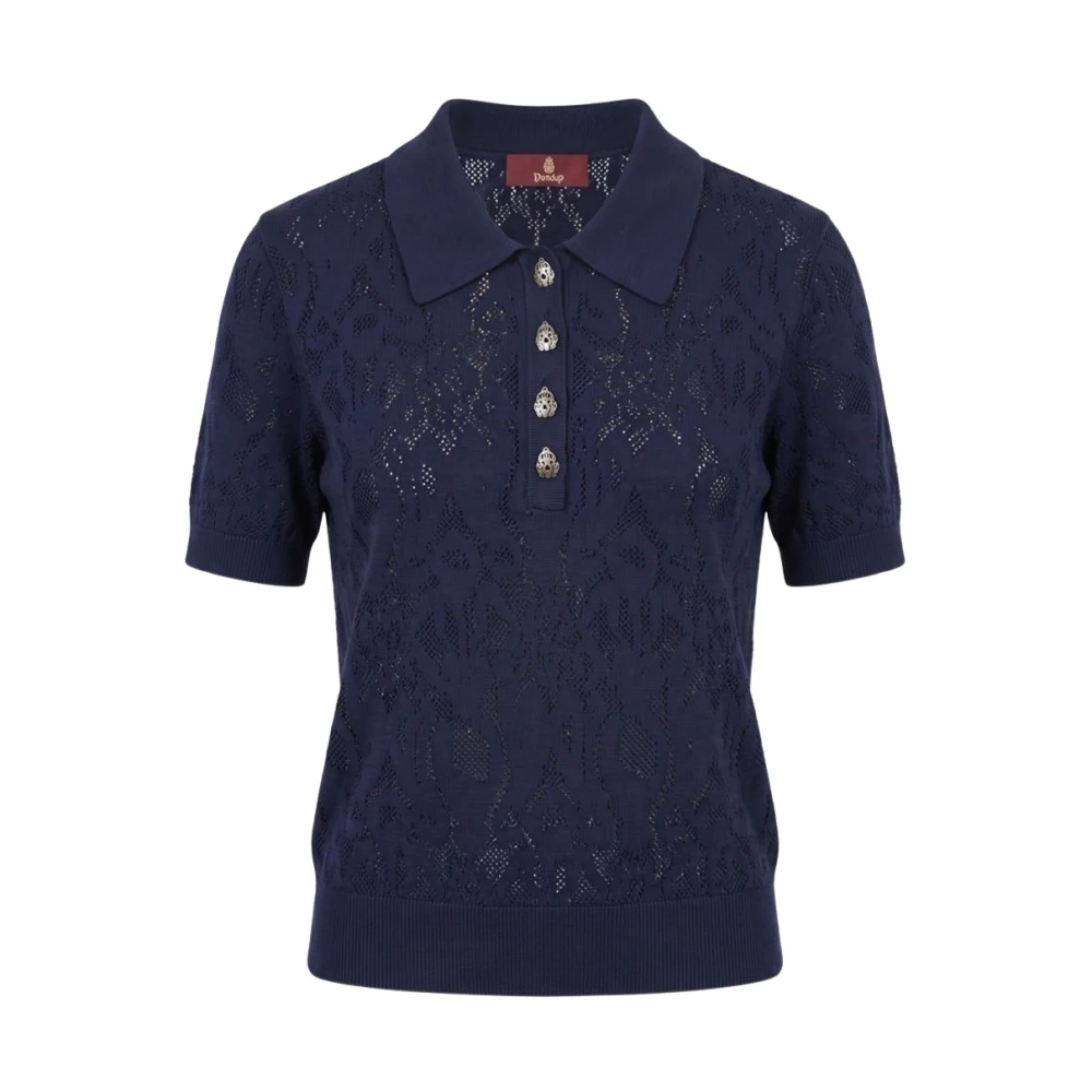 Dondup Donna Blu - Polo - Tops - S - Immagine 3