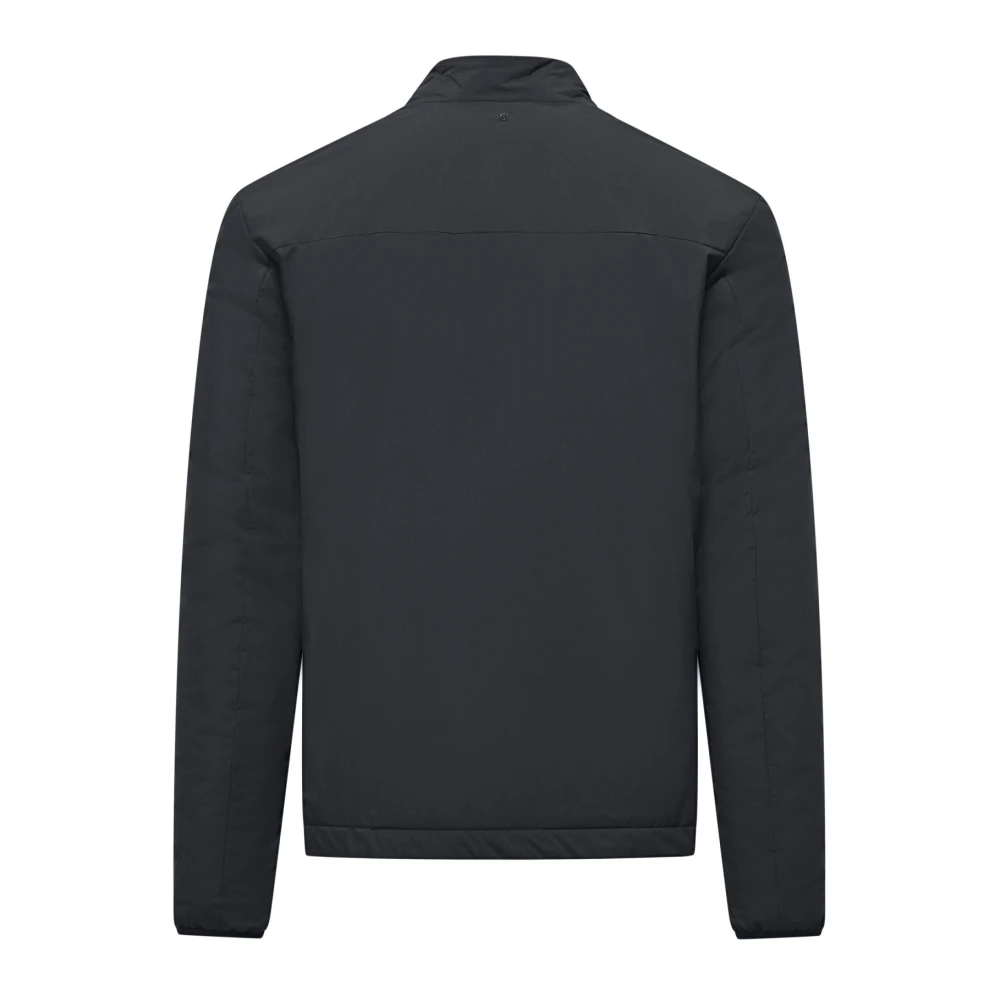 BomBoogie Gevoerde Gewatteerde Trenchcoat Blue Heren