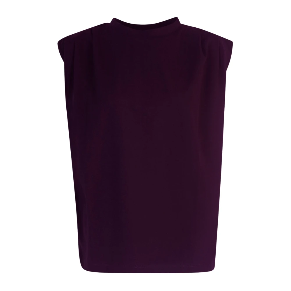 March23 Top zonder mouwen Zomerse stijl Purple Dames