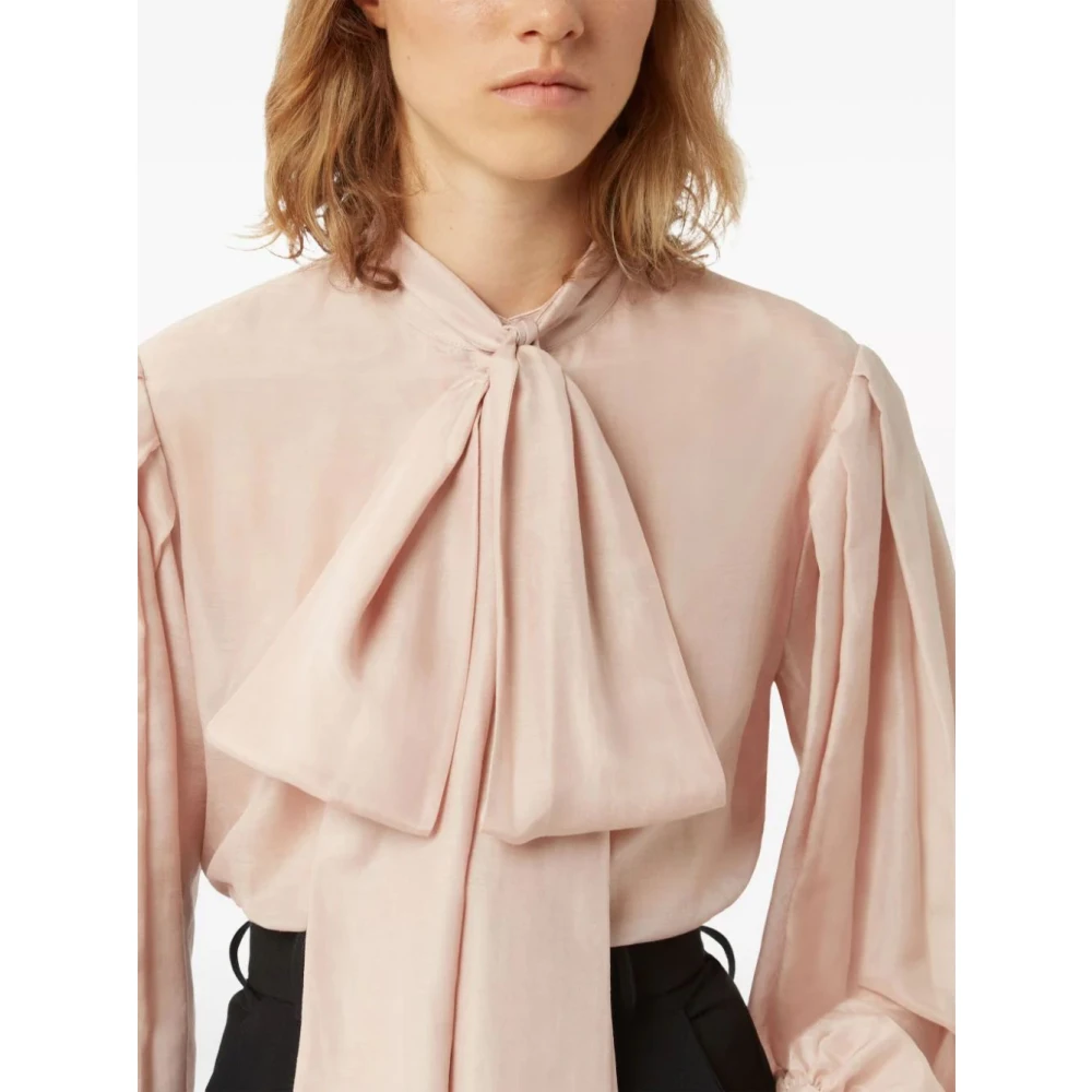 Nina Ricci Antieke Roze Lange Mouw Top Pink Dames