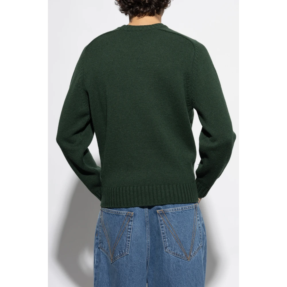 Lacoste Trui met logo Green Heren