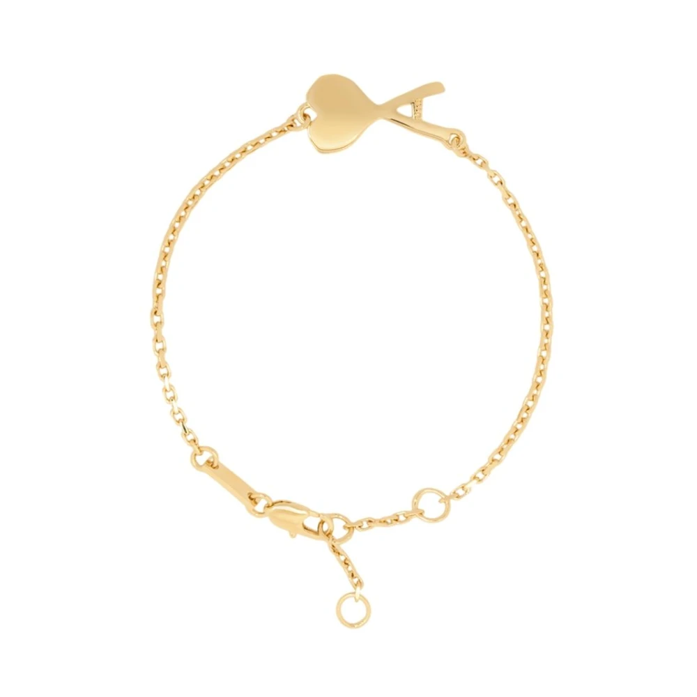 Ami Paris Unisex Giallo Accessori, Taglia Unica, New,