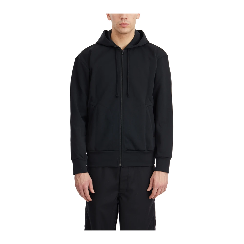 Comme des Garçons Play Hoodie met rits Black Heren