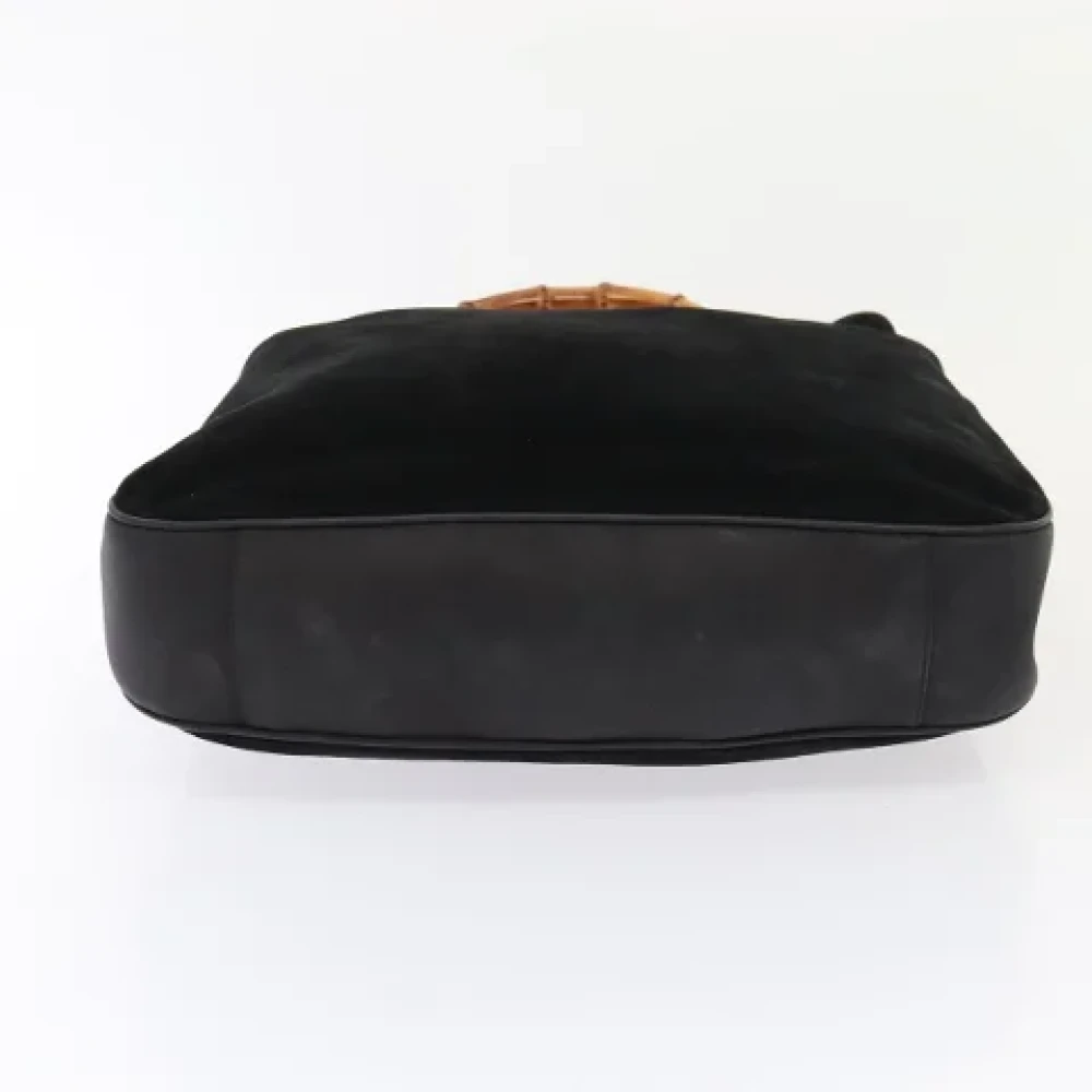 Gucci Vintage Pre-owned Suede gucci-bags Black Dames