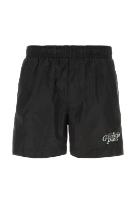 Logo-broderade Simshorts