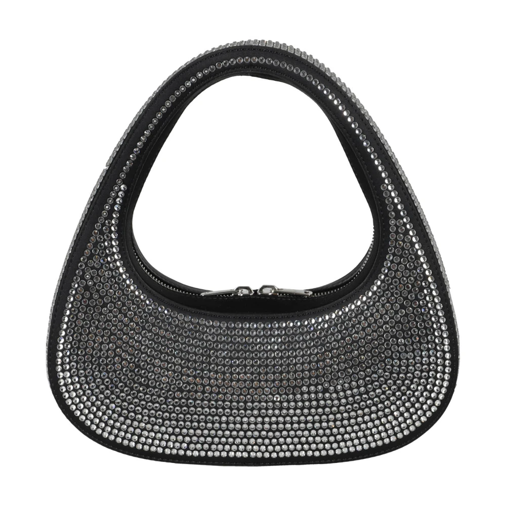 Coperni Kristal Baguette Swipe Tas Black Dames