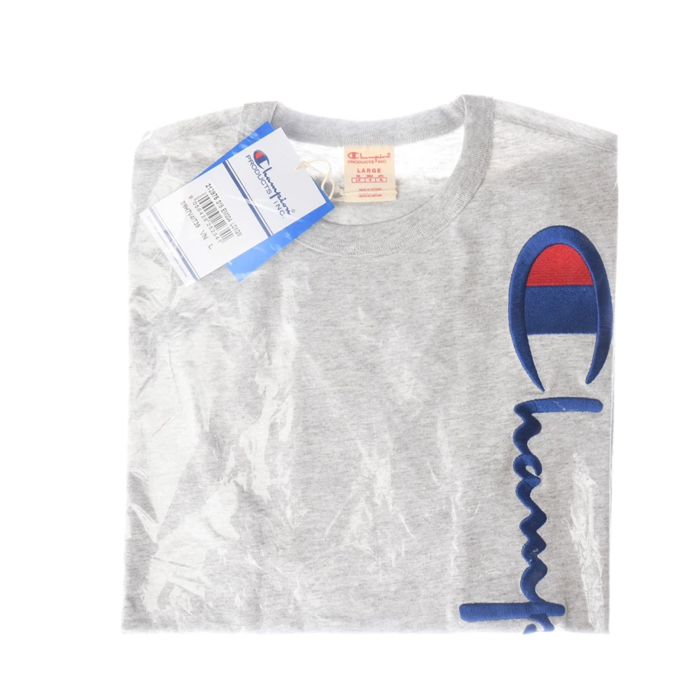Champion Casual Sweatshirt Collectie Gray Heren