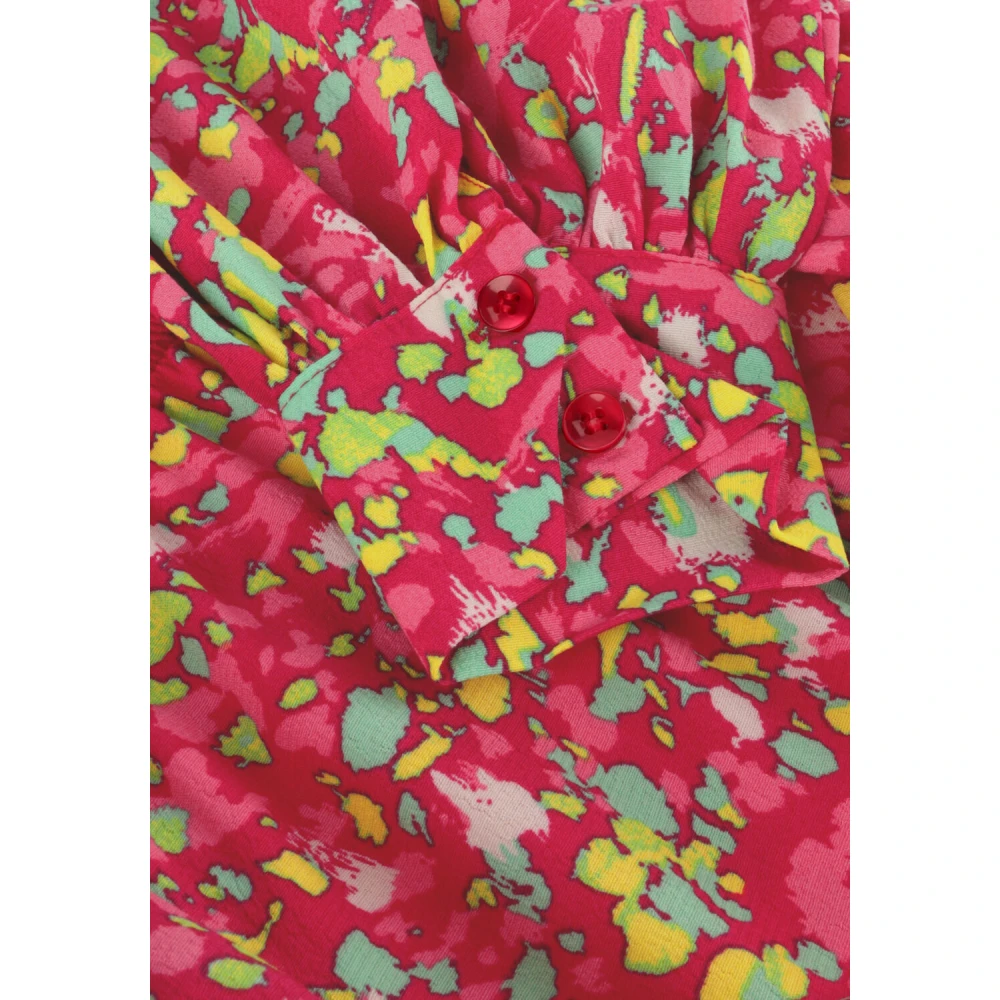Alix The Label Bloemen Wikkeljurk voor Dames Multicolor Dames