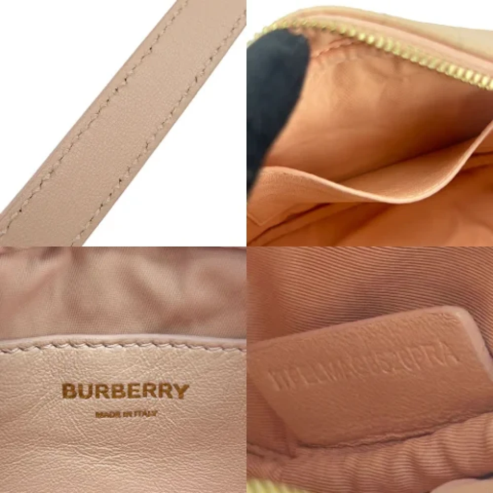 Burberry Vintage Pre-owned Fabric shoulder-bags Pink Dames