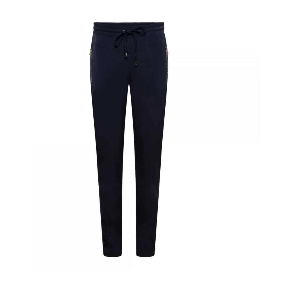 &Co Woman Joggingbroek voor heren comfortabel en stijlvol Blue Dames
