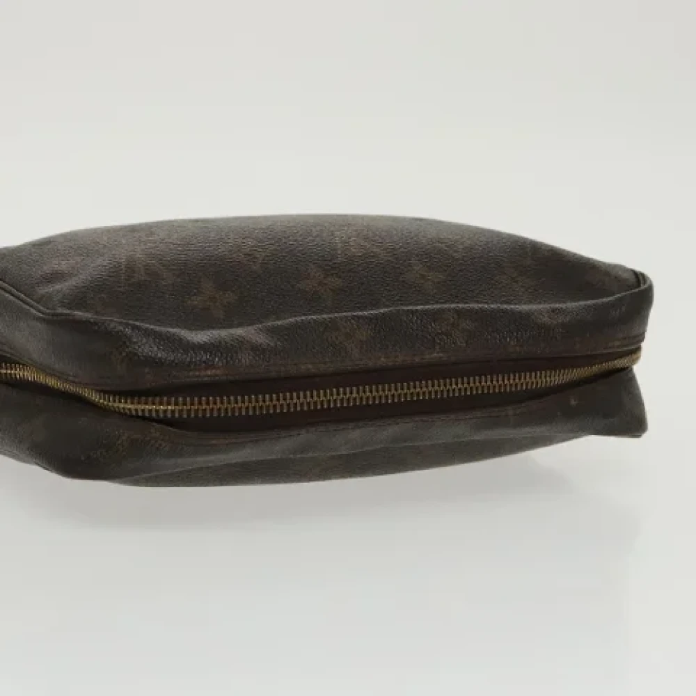Louis Vuitton Vintage Pre-owned Canvas clutches Brown Dames