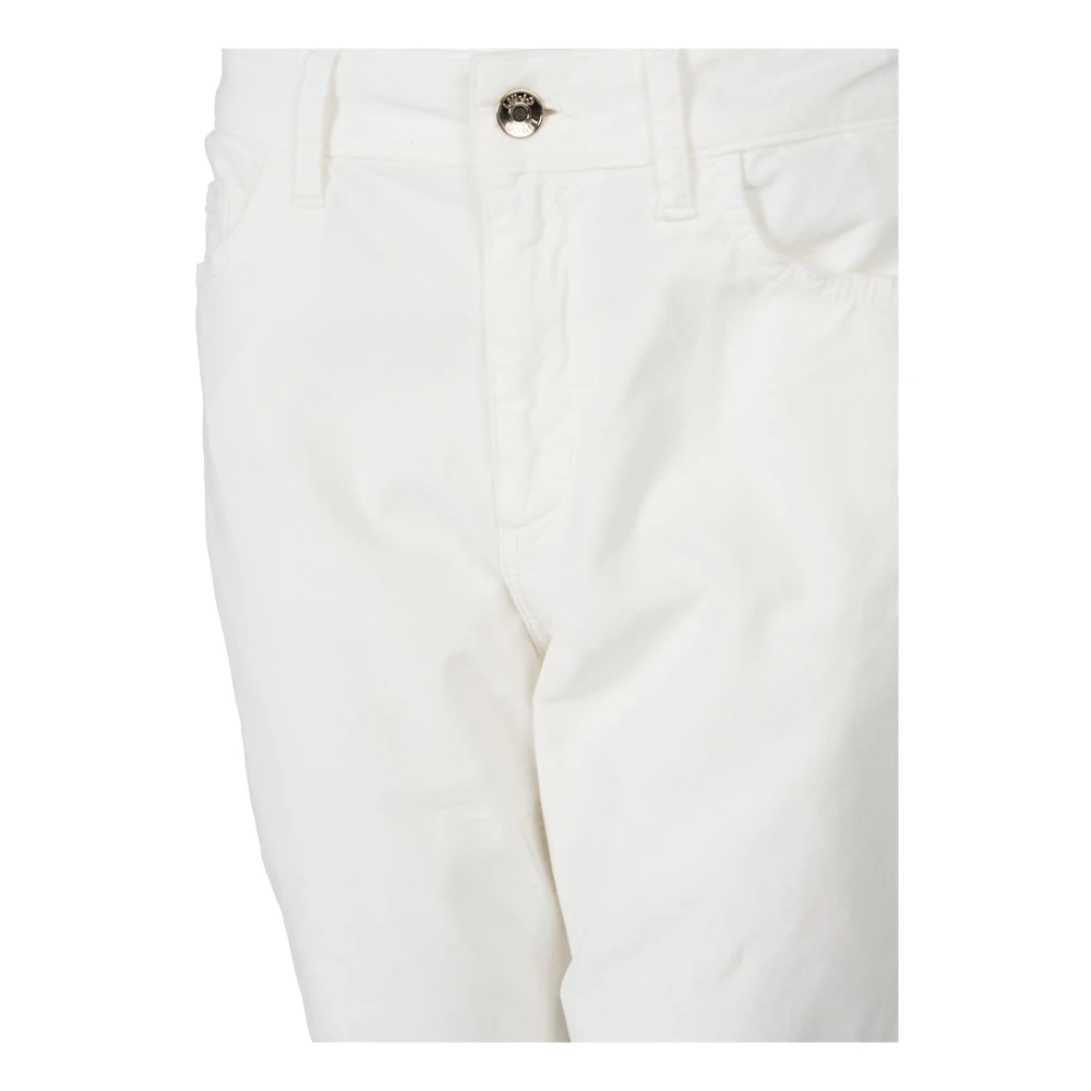 Liu Jo Moderne Slim Fit Broek White Dames