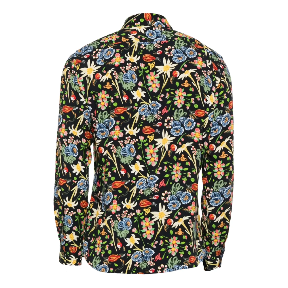 Vivienne Westwood Bloemenprint Button-Down Overhemd Multicolor Heren