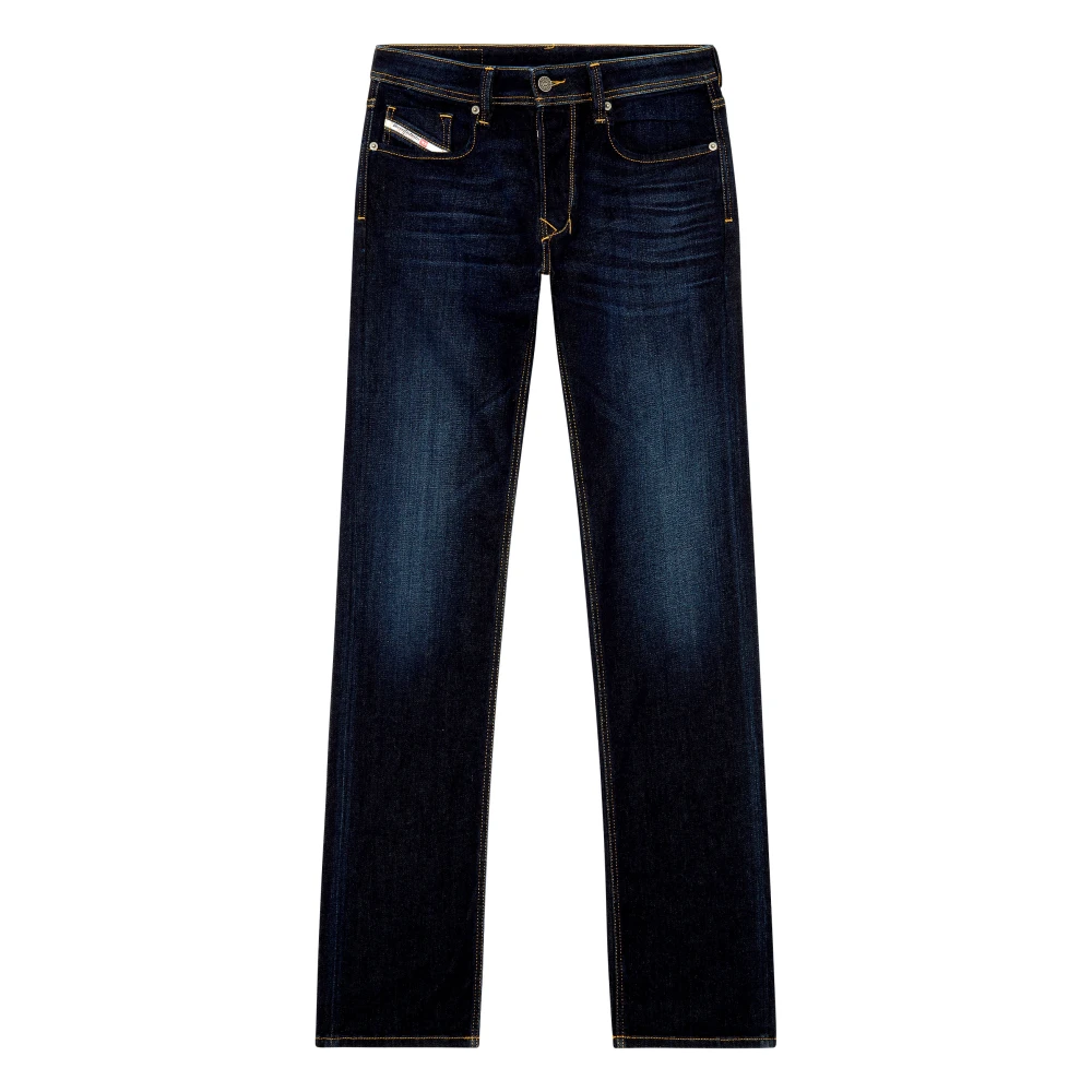 Diesel Rechte jeans met relaxte pasvorm Blue Heren