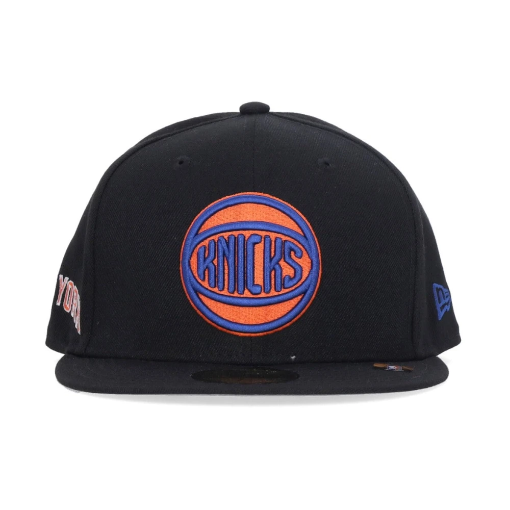 new era NBA City Night Platklep Pet Black Heren