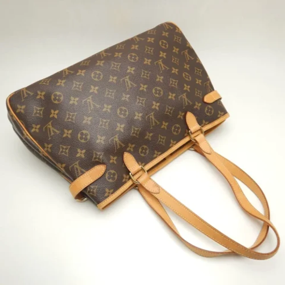 Louis Vuitton Vintage Pre-owned Plastic shoulder-bags Brown Dames