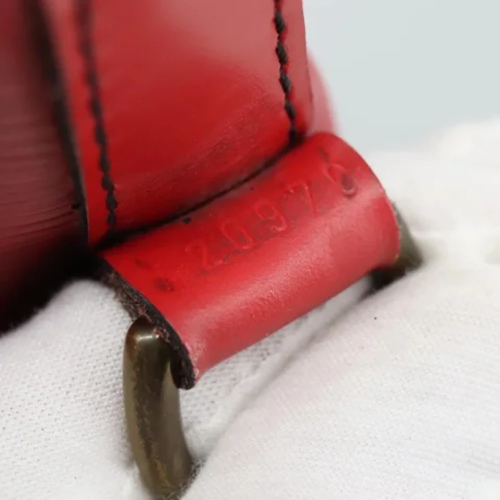 Louis Vuitton Vintage Pre-owned Leather louis-vuitton-bags Red Dames