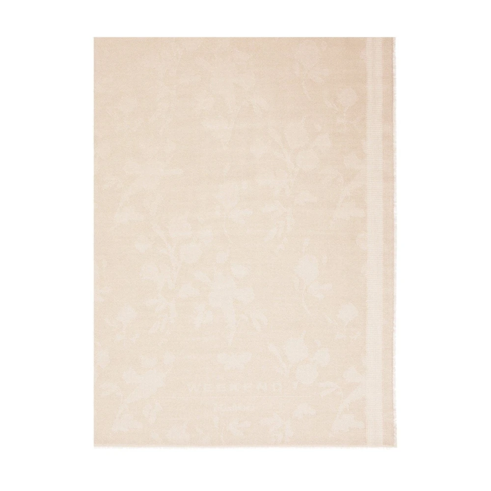 Weekend Max Mara Women's Beige Tessile Scarf