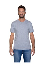 T-shirt da uomo GRIFONI. Modello dalla vestibilità regolare, con manica corta e dettaglio 3 colli taglio vivo.Made in Italy.