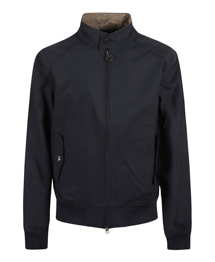 sage-waxed-cotton-bomber-jacket