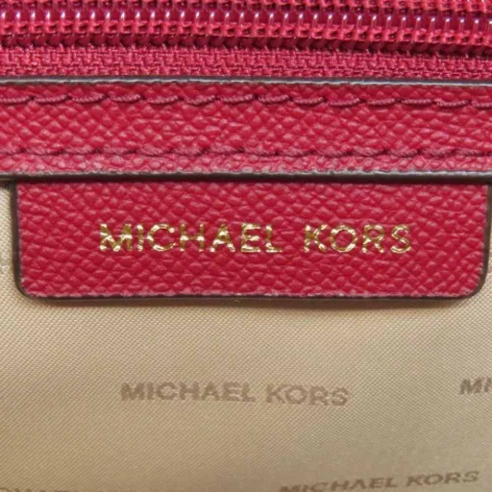 Michael Kors Pre-owned Plastic shoulder-bags Red Dames