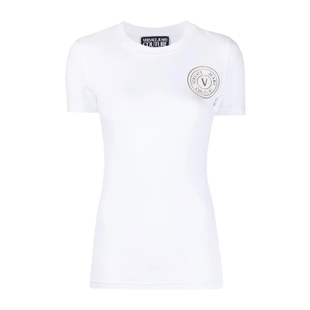 Versace Jeans Couture Women's White T-Shirts, S, T-Shirt