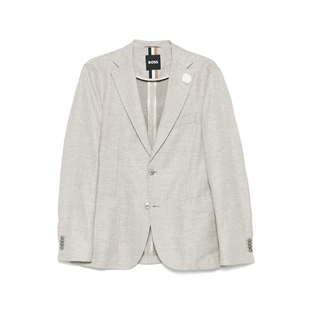Hugo - Jackets > Blazers - Beige - Hugo - Modalova
