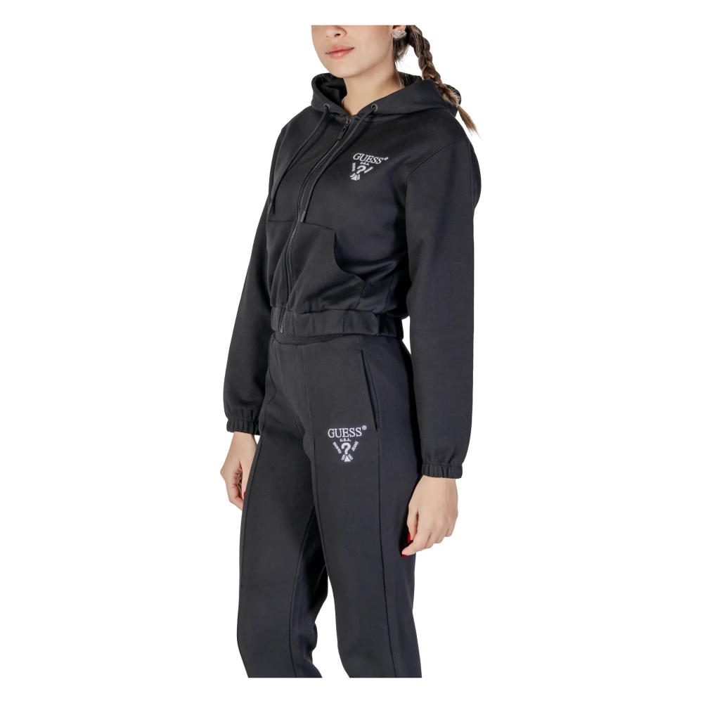 Guess Dames Capsulate Sweatshirt Lente Zomer Collectie Black Dames
