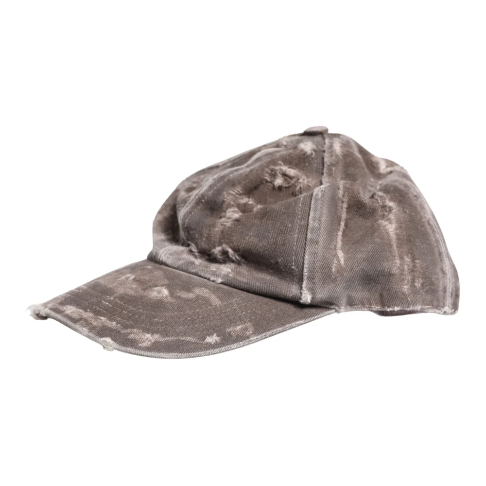 Dolce & Gabbana Men's Brown Hats & Caps, One Size, Rapper Hat