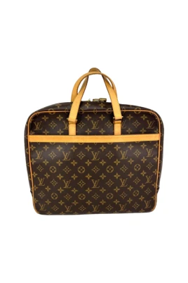 Pre-owned Porte Documents Pegase Monogram Briefcase