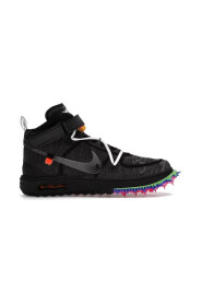 Air Force 1 Mid Off-White Black Sneakers