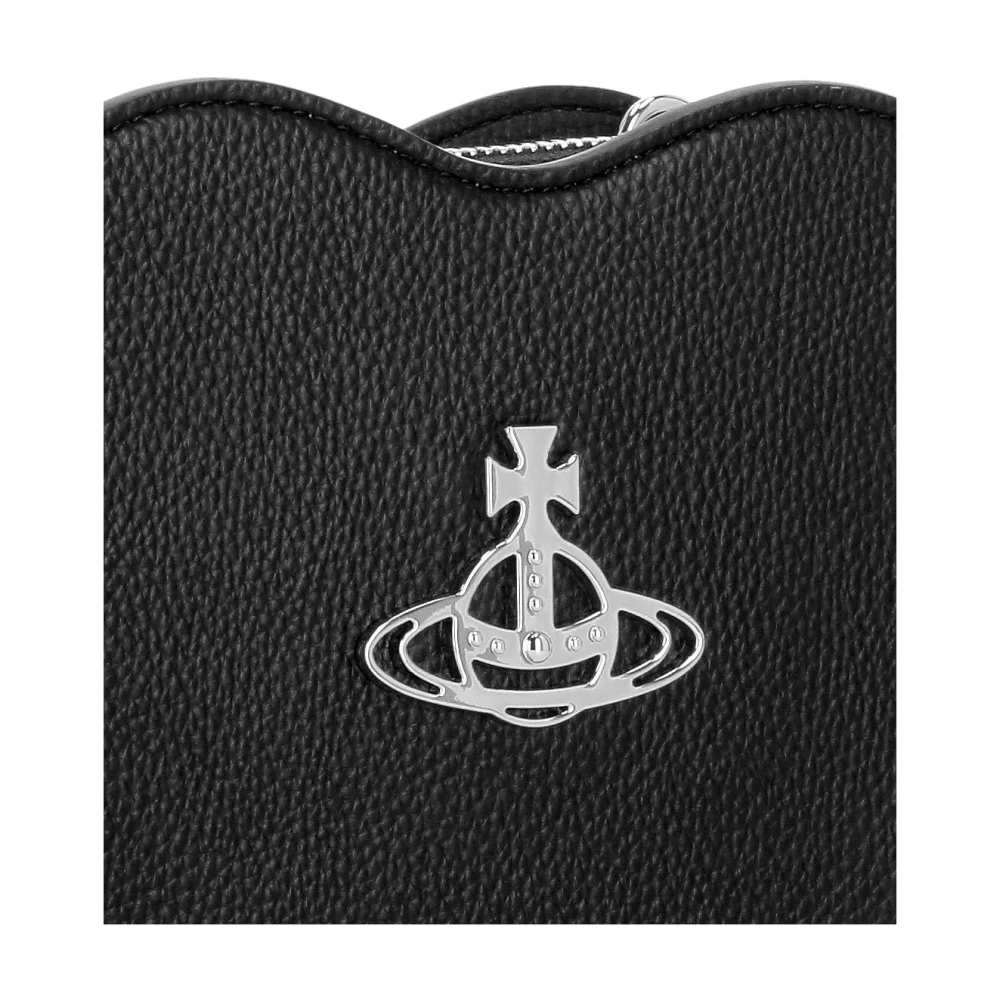 Vivienne Westwood Zwarte Synthetisch Leren Schoudertas Black Dames