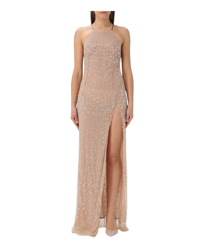 robe-longue-rose-a-col-halter