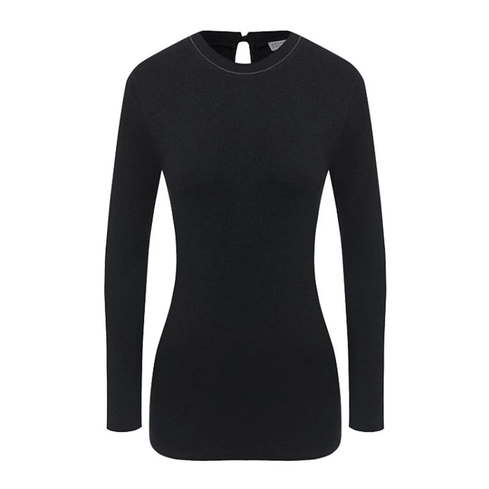 Tops > Long Sleeve Tops - - Brunello Cucinelli - Modalova