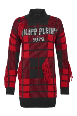 Pullover Round Neck SS Tartan