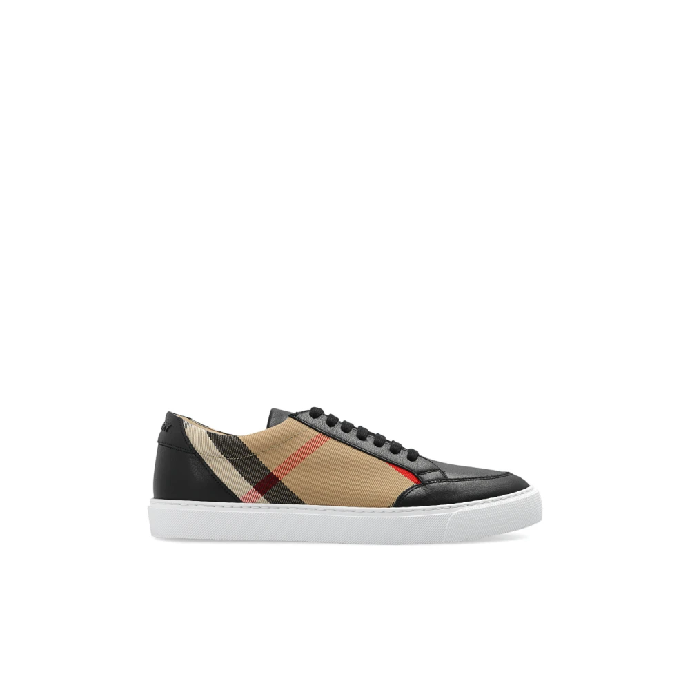 Burberry Nieuwe Salmond Sneakers Dames Schoenen Zwart