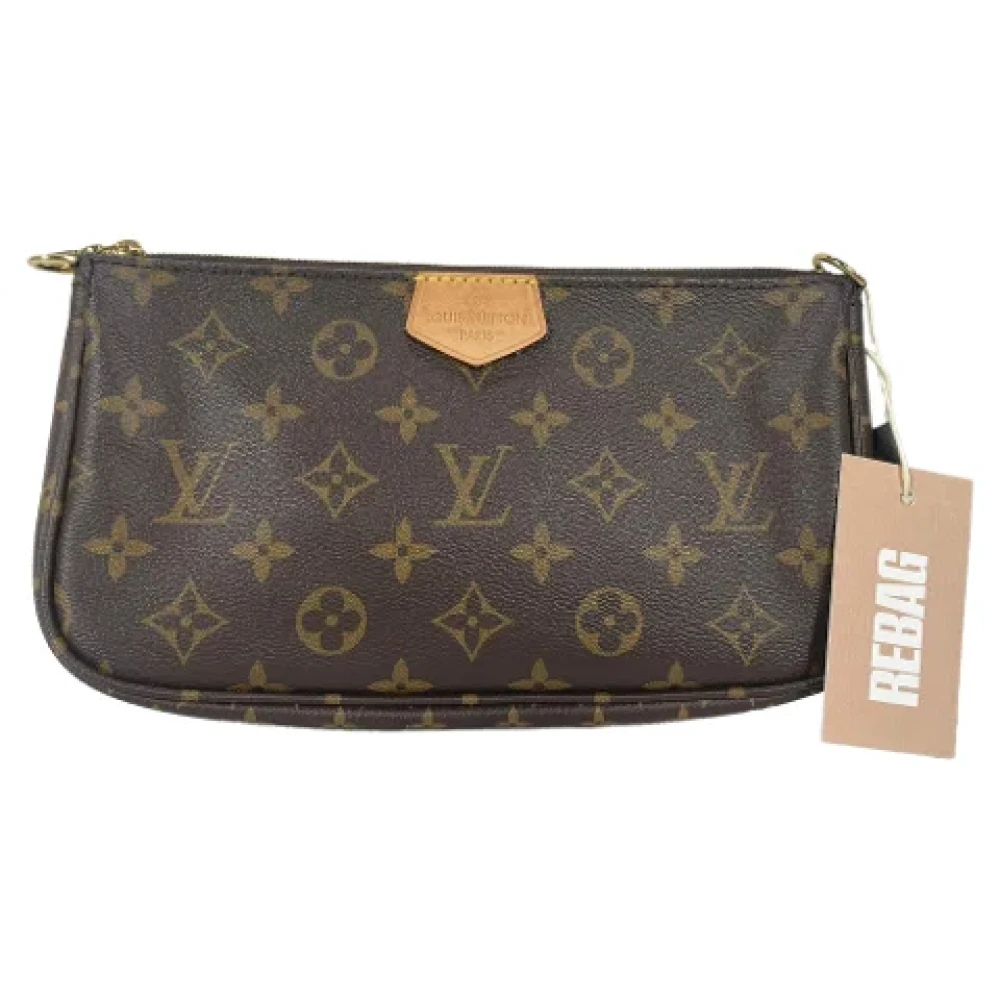 Louis Vuitton Vintage Pre-owned Canvas louis-vuitton-bags Brown Heren