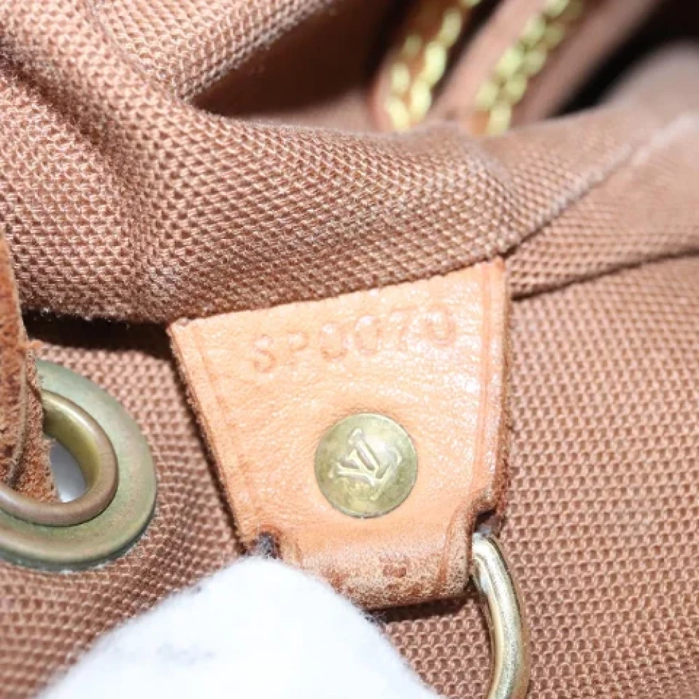Louis Vuitton Vintage Pre-owned Canvas backpacks Brown Dames