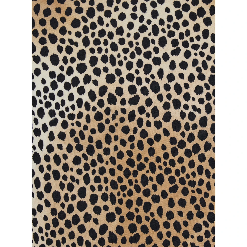 Michael Kors Luipaardprint Mini Jurk Vrouw Brown Dames