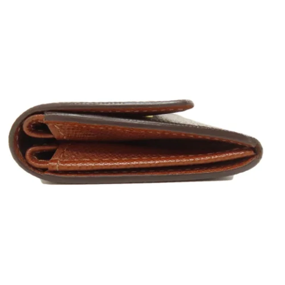 Louis Vuitton Vintage Pre-owned Canvas wallets Brown Dames