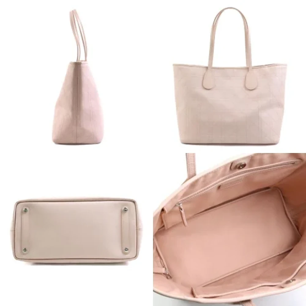 Dior Vintage Pre-owned Fabric dior-bags Pink Dames
