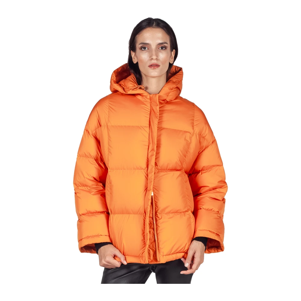 Liviana Conti Oranje Gewatteerde Pufferjas Orange Dames